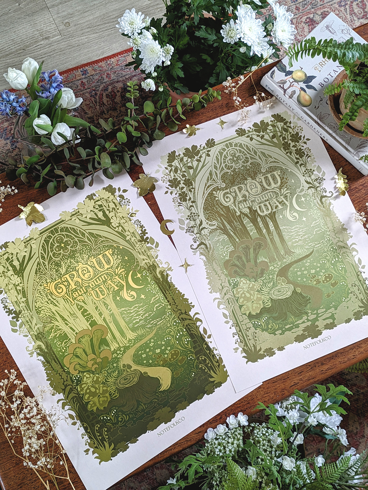 Grow Your Own Way Fine Art Print (Light Version)